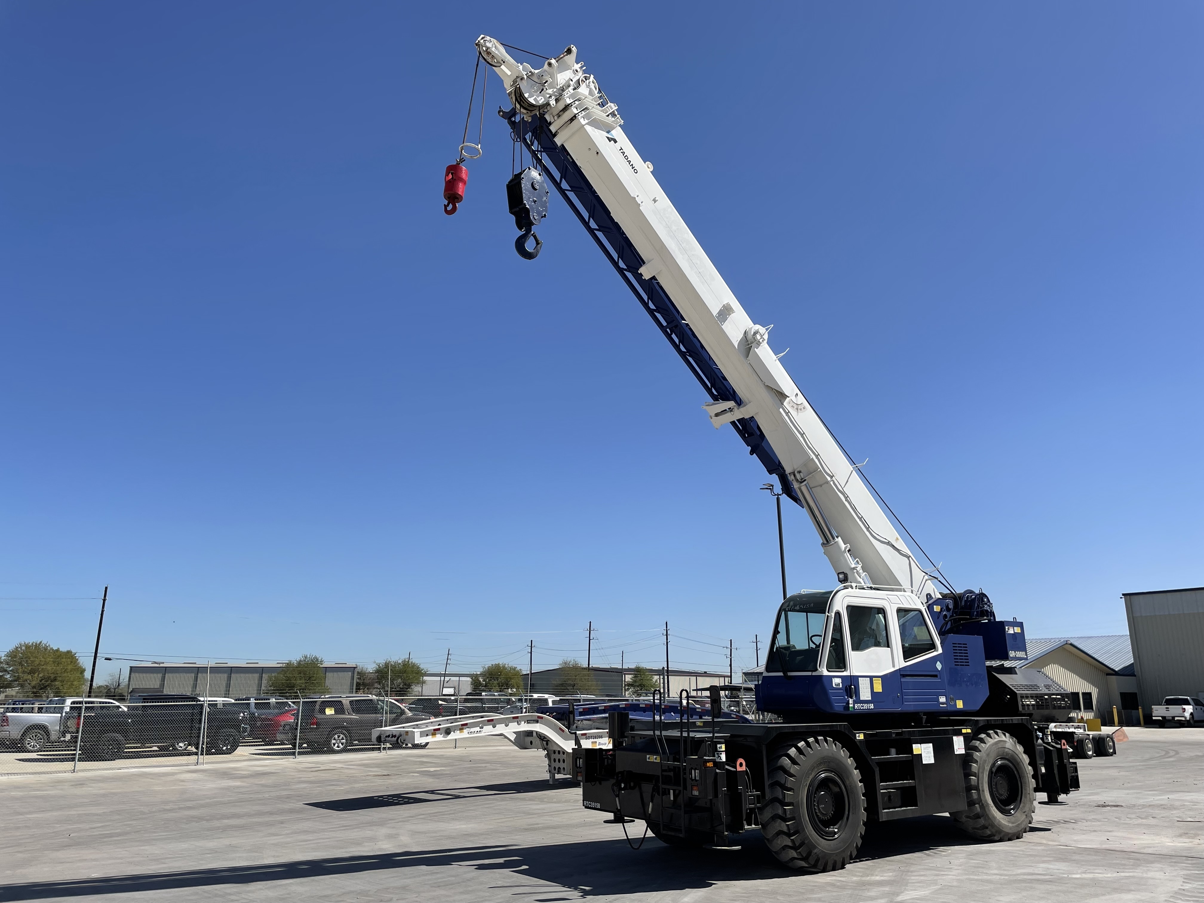 Tadano GR-350XL-3 Rough Terrain Crane For Rent | Bigge.com