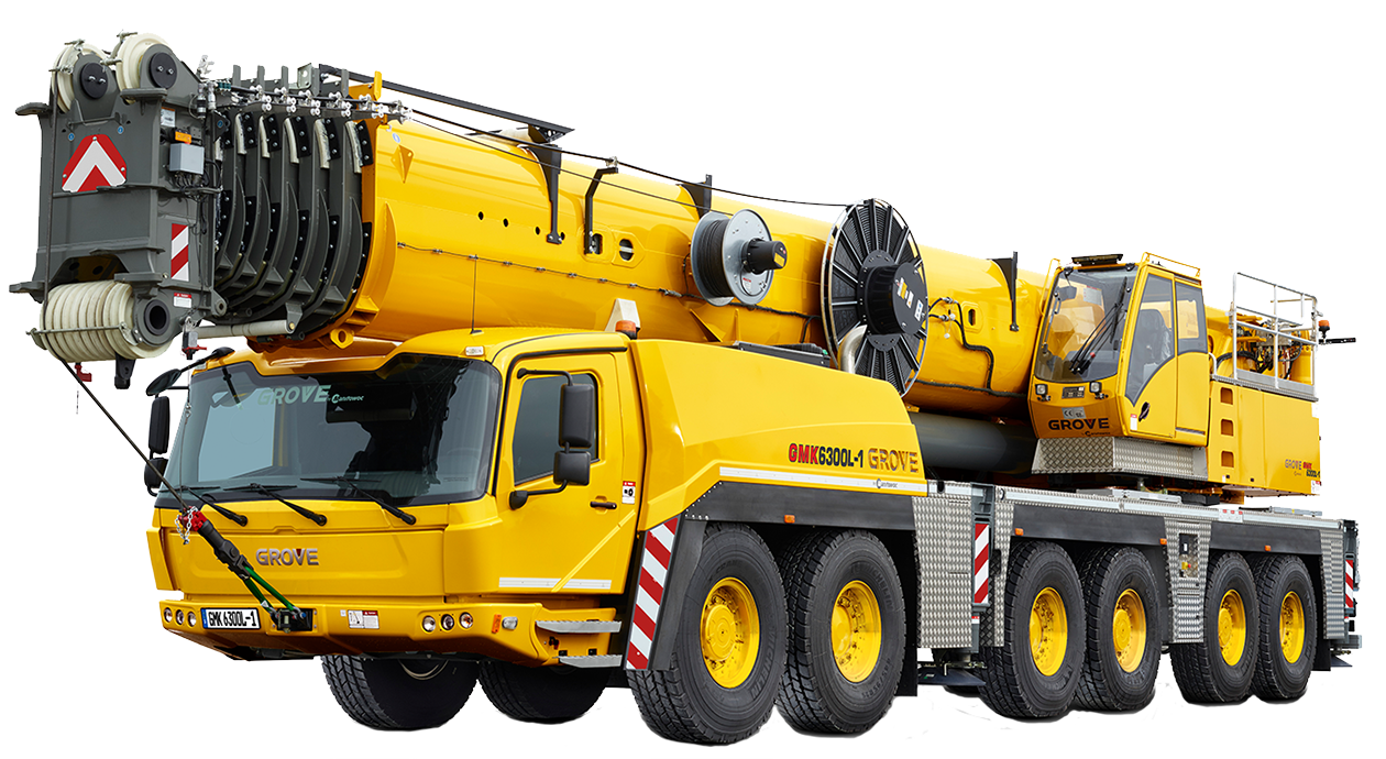 GROVE GMK6300L クレーンスケールモデル Grove GMK6300L Crane Overview and Specifications | Bigge.com