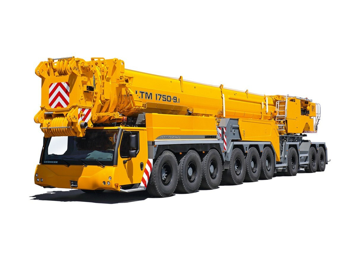 自動車 LIEBHERR  LTM1750 MAMMOET LTM 1750-9.1 all terrain mobile crane | Mammoet equipment