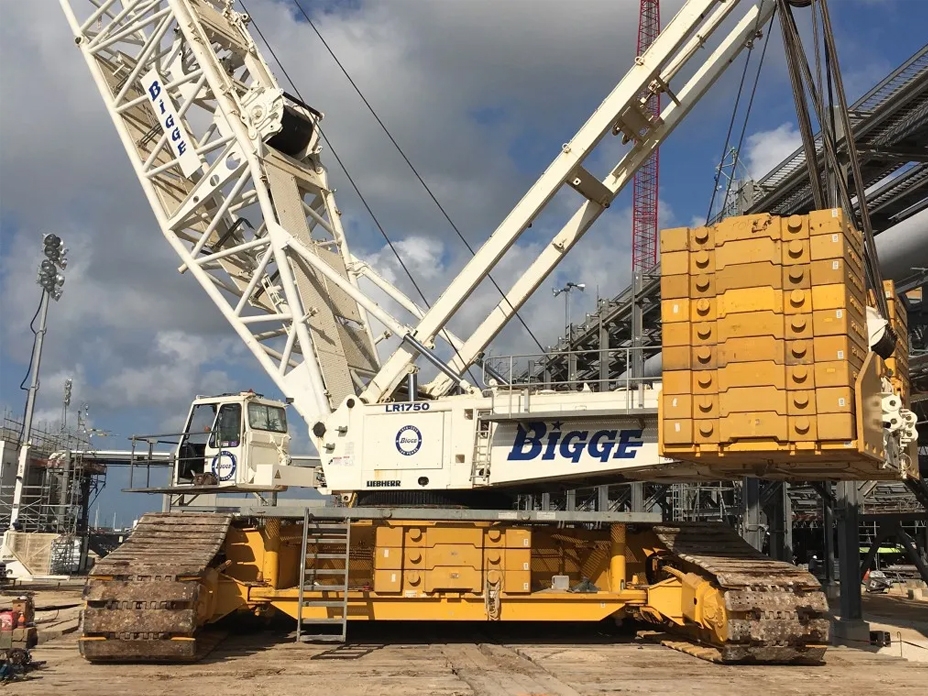 LIEBHERR LR-1750 MAMMOET仕様 Liebherr LR 1750 - Mammoet :: www.trucks-cranes.nl