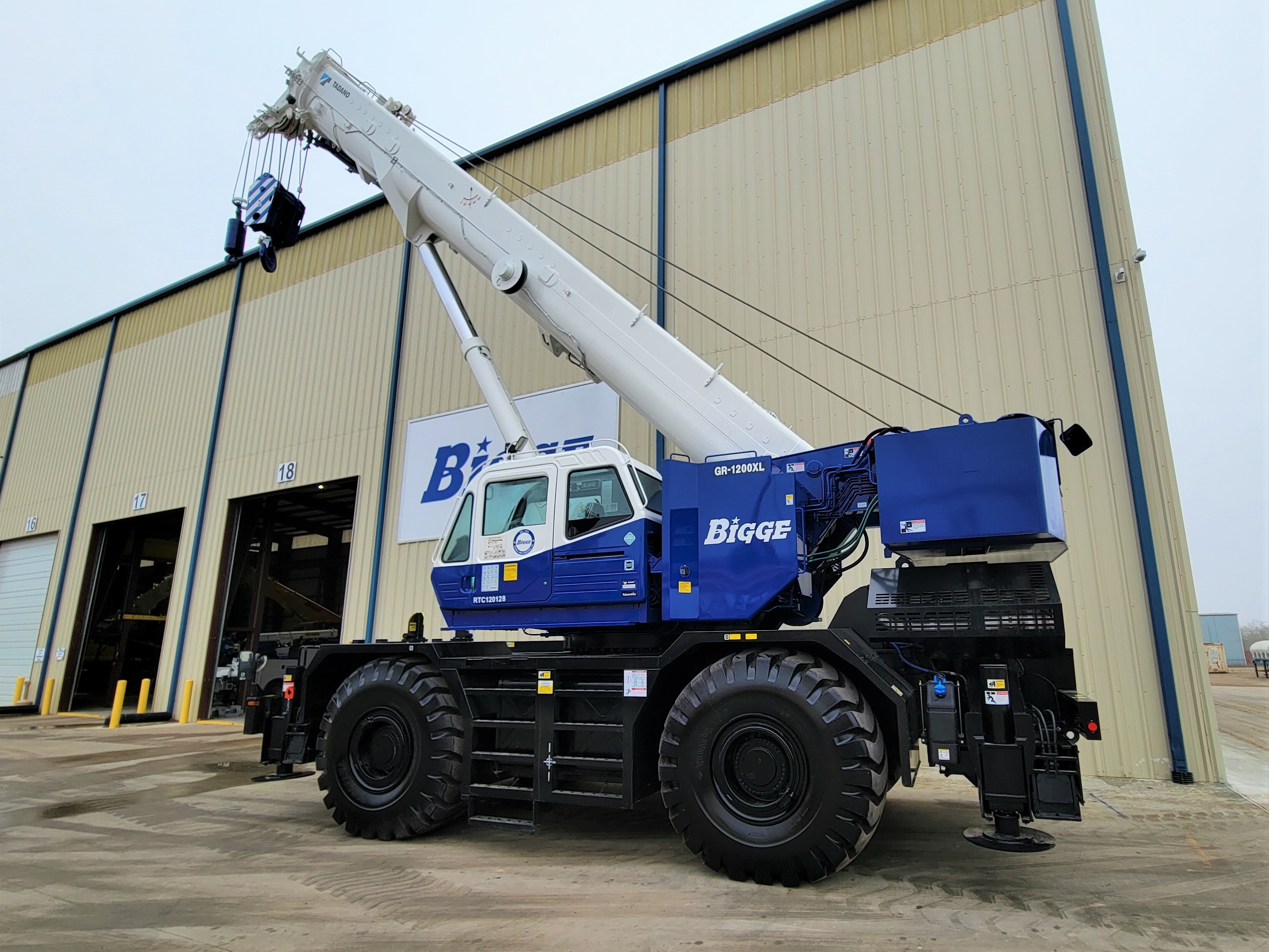 Tadano GR-1200XL Rough Terrain Crane For Rent | Bigge.com