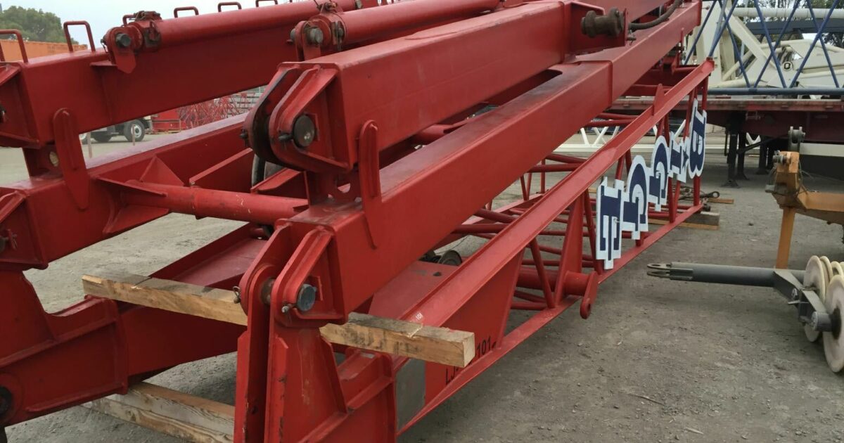 Manitowoc 999 Luffing Jib Attachment For Sale