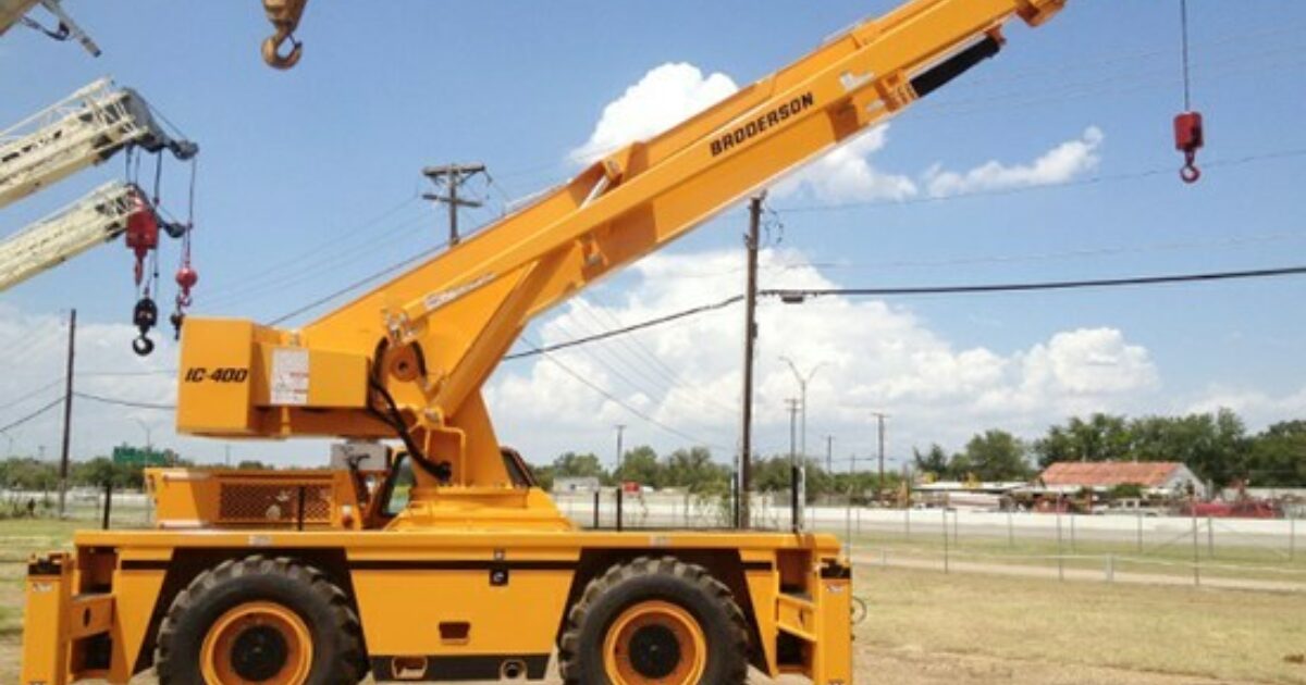 Broderson IC-400 Crane Overview And Specifications | Bigge.com