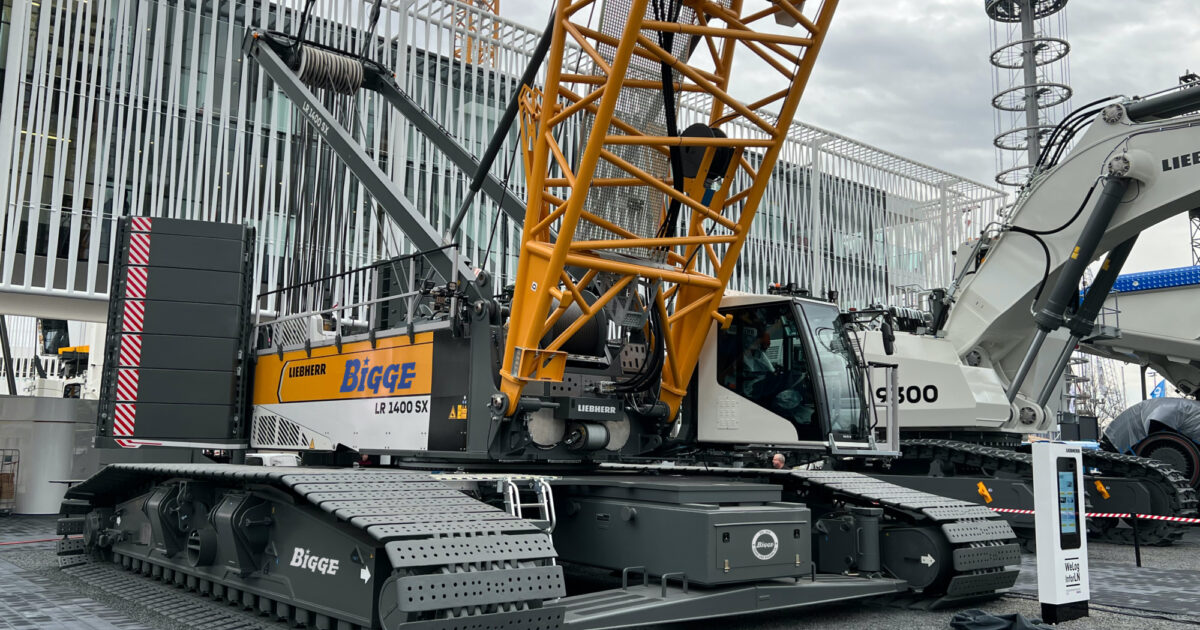 Liebherr LR 1400 SX Crane Overview and Specifications