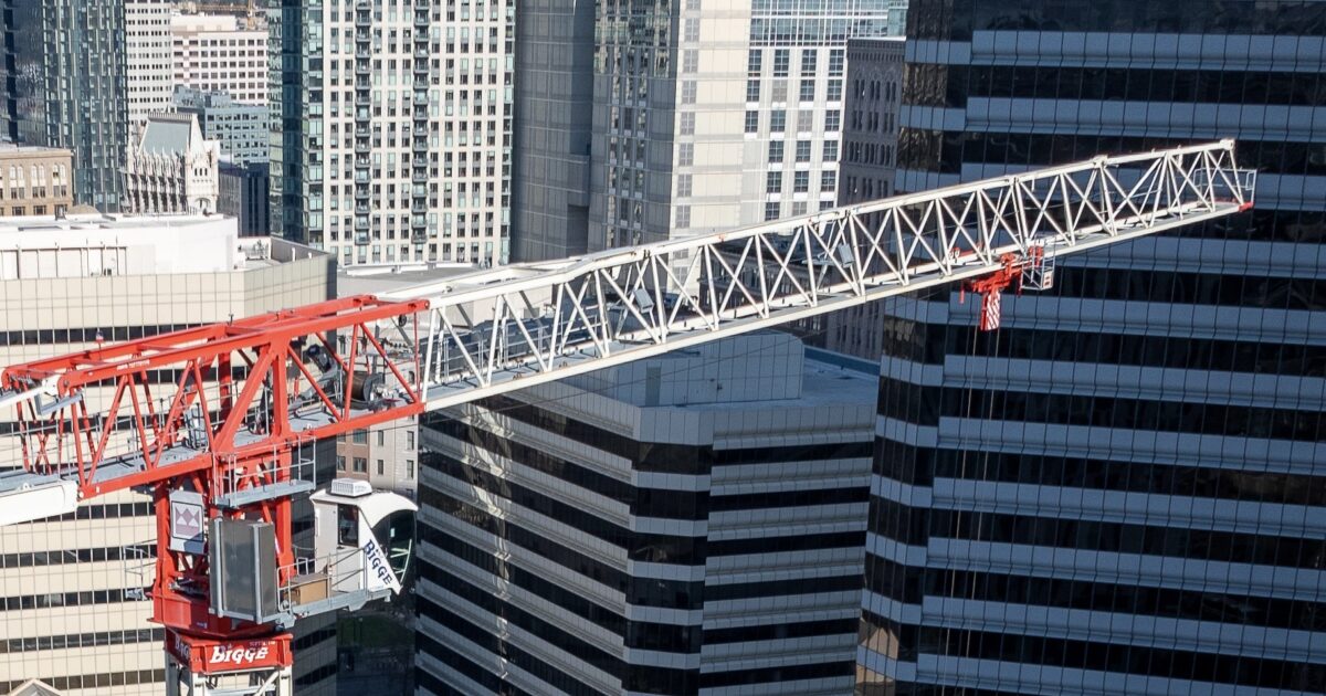2006 Comedil CTT 121A-5 Flat-Top Tower Crane For Sale | Bigge.com