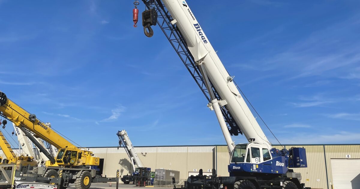 2012 Tadano GR-1000XL-2 Rough Terrain Crane For Sale | Bigge.com