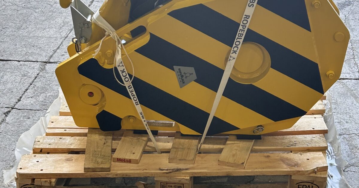 RopeBlock 55-Ton, Single Sheave Block, 1,600lbs 26mm/1