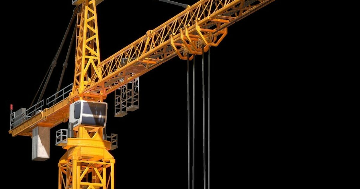 Grue LIEBHERR ECH 1000 échelle 1/50 - Modèle Réduit Neuf