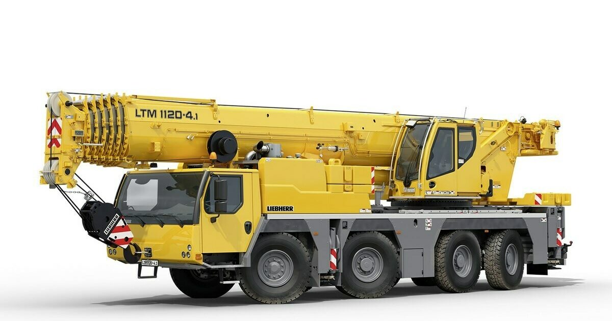 Grue 120 tonnes - LIEBHERR LTM 1120