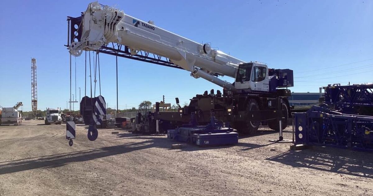 2023 Tadano GR-1000XLL-4 Rough Terrain Crane For Sale