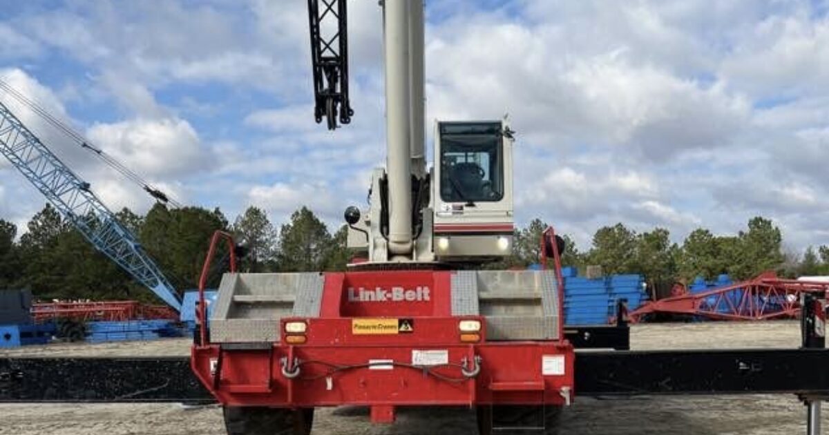 2018 Link-Belt RTC-8065 Rough Terrain Crane For Sale | Bigge.com