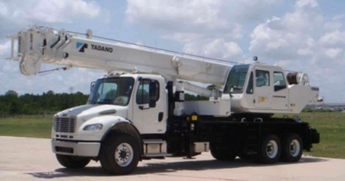 Tadano GS-300XL Crane Overview and Specifications | Bigge.com