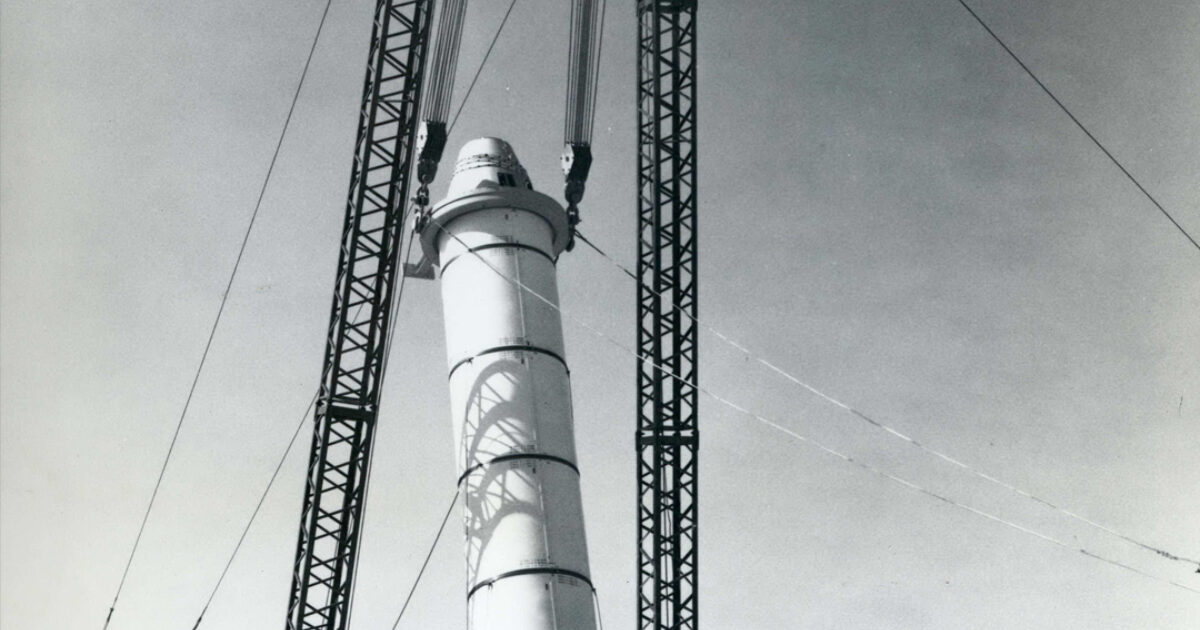 1964 - United States Air Force Booster Stage Rocket |… | Bigge.com