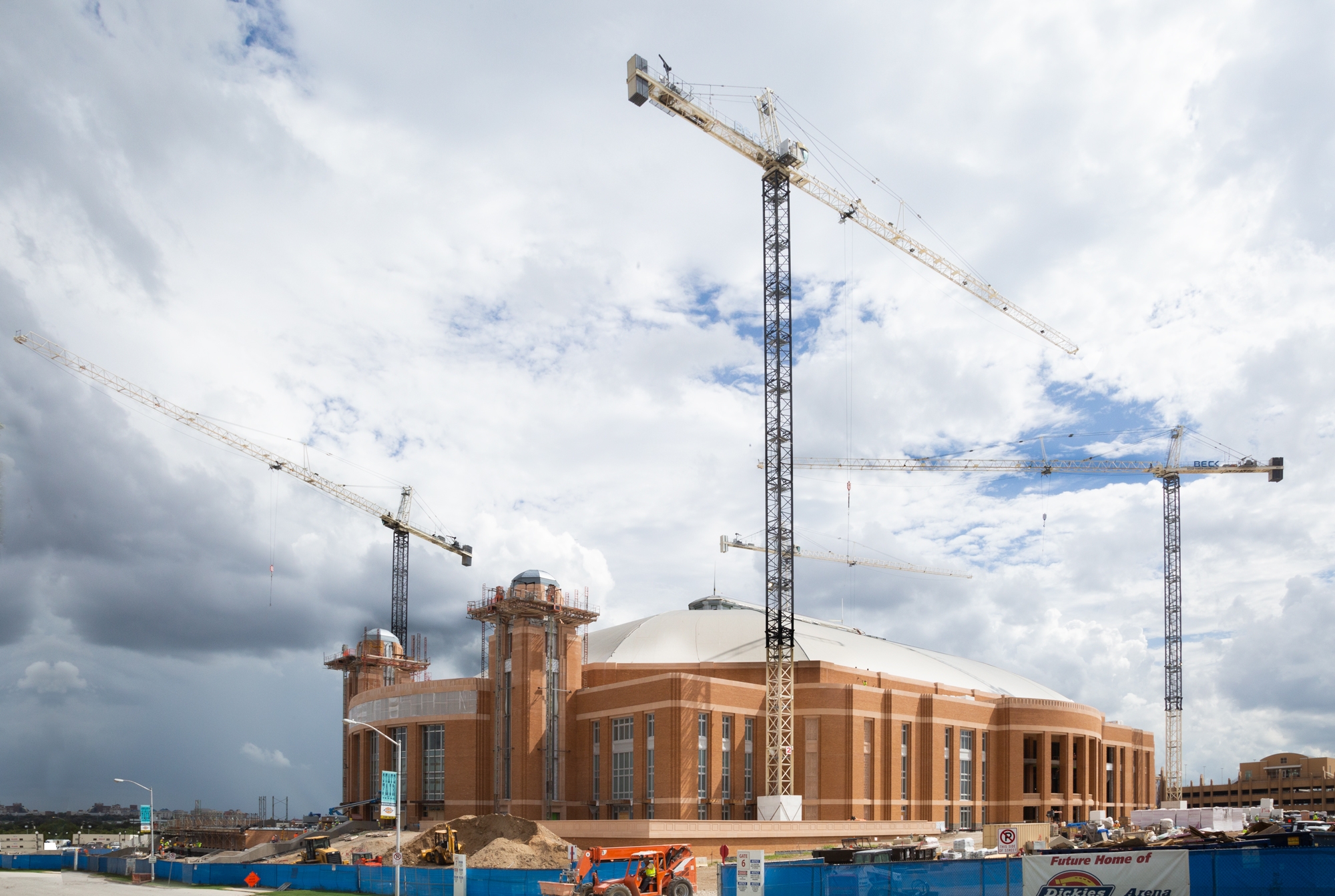 Bigge Helps Build New Dickies Arena In Fort Worth, Texas